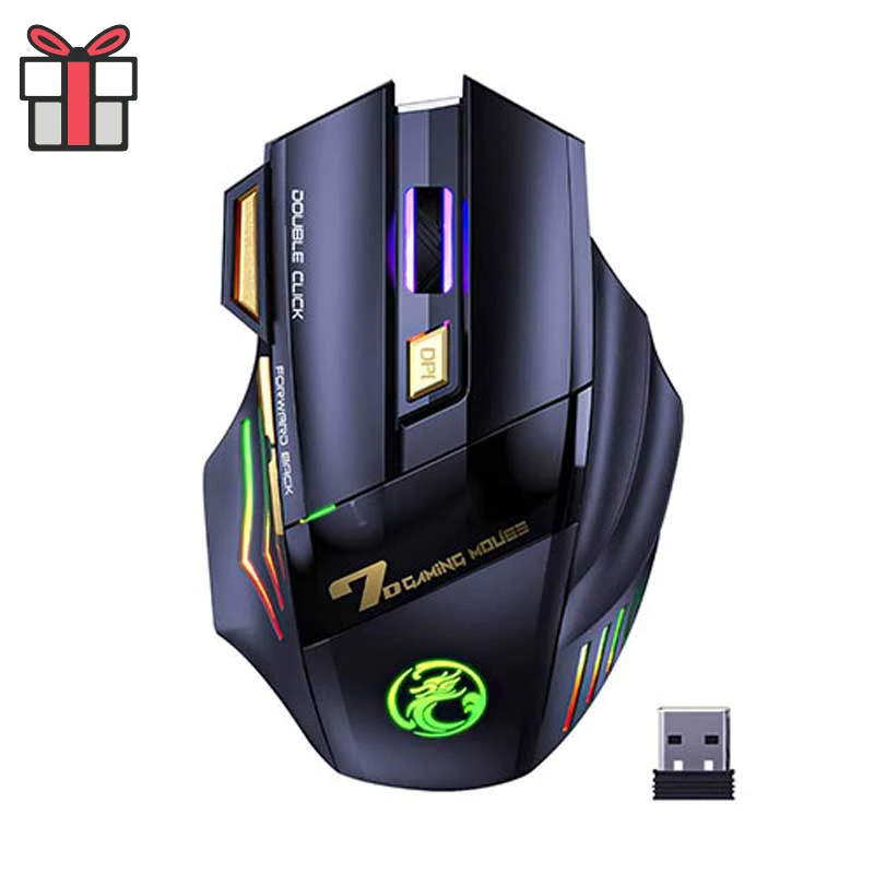 ماوس گیمینگ با نور RGB
