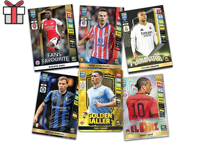 کارت بازیکن (Trading Cards) فوتبالی