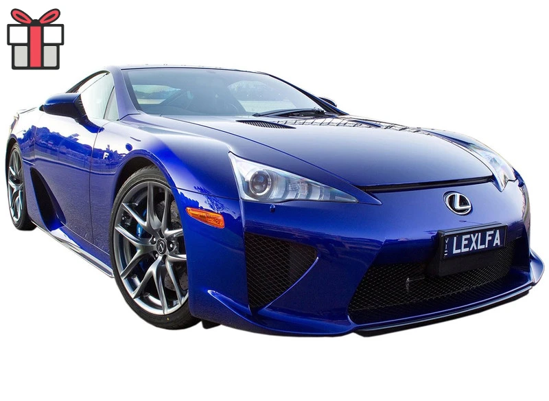 ماکت لکسوس LFA با صدای V10 افسانه ای